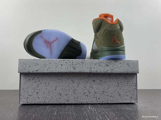 MaikeSneakers DD0587-308 Air Olive Jordan 5 0722